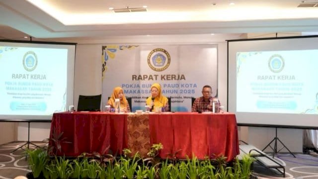Raker Pokja PAUD 2025, Melinda Aksa Dorong Sinergi Lintas Sektor untuk Anak Makassar