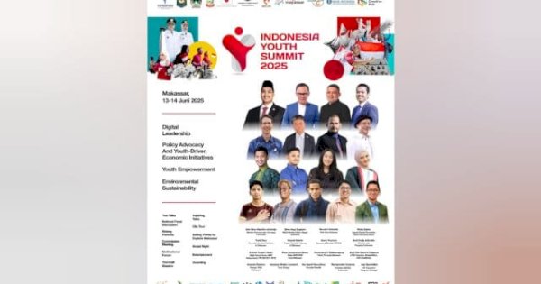 Gen Merah Putih Satukan Aksi pada IYS 2025 di Makassar, Pemuda Siap Wujudkan Indonesia Emas 2045