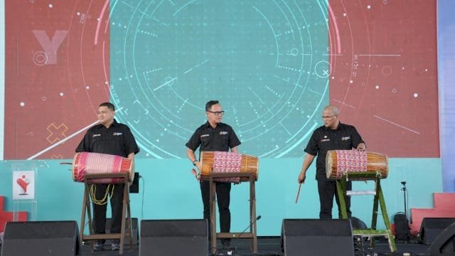 Wali Kota Makassar, Munafri Arifuddin, saat menghadiri IYS 2025.