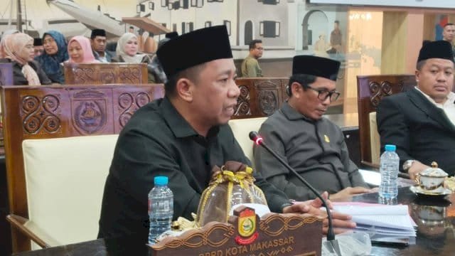 Anggota DPRD Kota Makassar dari Fraksi Gerindra, Kasrudi.