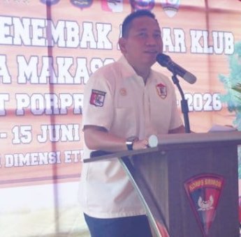 Ketua Koni Hadiri Kejuaraan Menembak Antar Klub Se Makassar, Jadi Bagian Penting Menuju Pra Porprov 2025