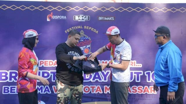 Wali Kota Munafri Lepas Komunitas Brompton Day Out, Makassar Siap Sambut Ribuan Tamu