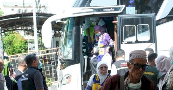 275 Jamaah Haji Kabupaten Soppeng Tiba di Makassar, Diharapkan jadi Haji Mabrur
