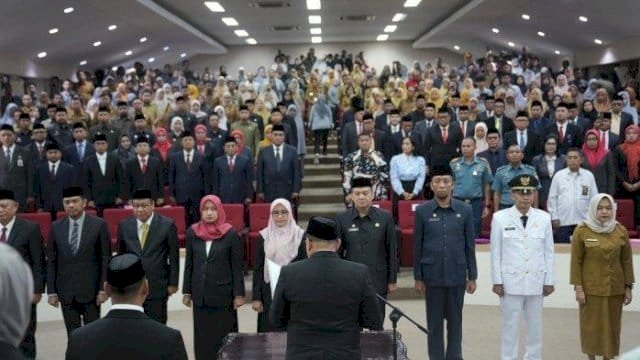Daftar Lengkap 46 Pejabat Baru Pemkot Makassar yang Dilantik Appi-Aliyah