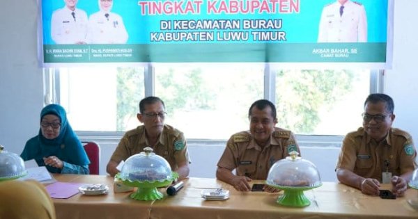 Penilaian Desa Sehat di Burau, Lutim Perkuat Komitmen Wujudkan Kabupaten Sehat