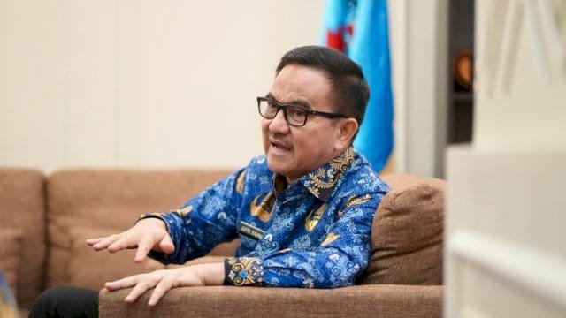 Sekretaris Daerah (Sekda) Provinsi Sulsel Dr Jufri Rahman.