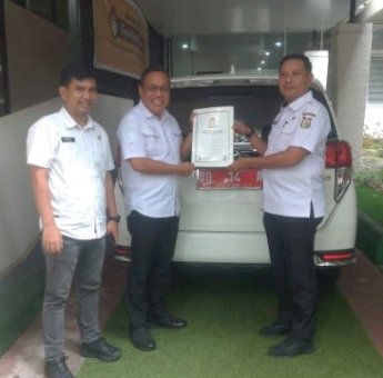 Usai Tak Jabat Sekwan, Dahyal Kembalikan Mobil Dinas dan Sejumlah Fasilitas Milik DPRD Makassar