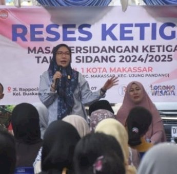 Reses DPRD Makassar, Rezki Komitmen Perjuangkan Infrastruktur Jalan-Drainase di Buakana