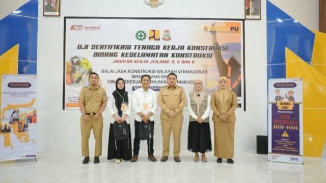 Resmikan Uji Sertifikasi Tenaga Kerja, Munafri Tekankan Pentingnya Pembangunan di Pulau