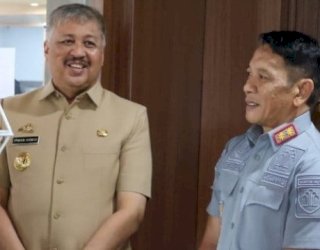 Irwan-Sudirman Terima Kakanwil Kemenkumham Sulsel, Bahas Potensi Indikasi Geografis Kopi Basseang Pinrang