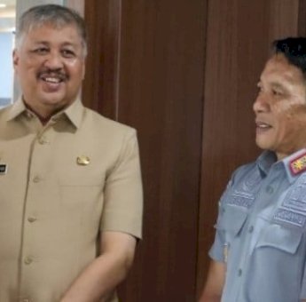 Irwan-Sudirman Terima Kakanwil Kemenkumham Sulsel, Bahas Potensi Indikasi Geografis Kopi Basseang Pinrang