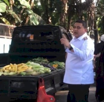 Wali Kota Munafri Sidak Pasar Tumpah Tello, Tegur Pedagang yang Ganggu Jalan Umum