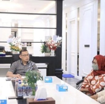 Terima Pengurus HWDI Sulsel, Sekda Zulkifly Perkuat Pelayanan Optimal Bagi Penyandang Disabilitas di Makassar