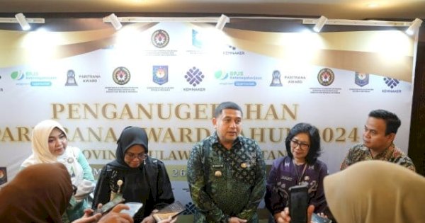 Pemkot Makassar Sabet Juara I Paritrana Award