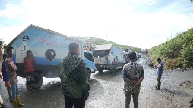 Komitmen Tangani Sampah, Munafri Kembali Tinjau TPA-Siapkan 100 Armada Baru dan Perbaiki Akses Jalan
