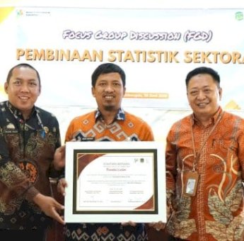 Pemkab Lutim Bahas Penguatan Statistik Sektoral dalam FGD Bersama BPS