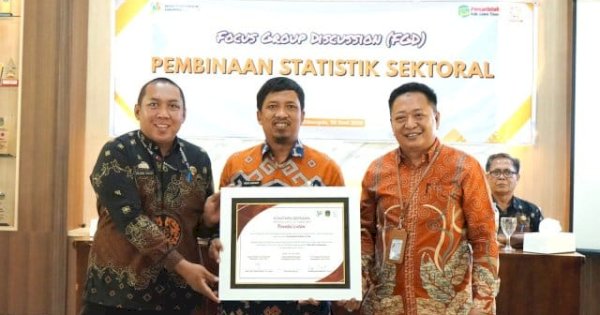 Pemkab Lutim Bahas Penguatan Statistik Sektoral dalam FGD Bersama BPS