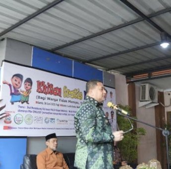 Hadiri Khitanan Massal Gratis, Munafri Tekankan Peran Anak Sejak Dini
