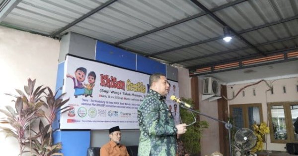Hadiri Khitanan Massal Gratis, Munafri Tekankan Peran Anak Sejak Dini