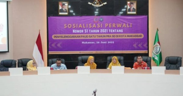 Bunda PAUD Makassar Dorong Implementasi Perwali No. 51 Tahun 2021 untuk PAUD Satu Tahun Pra-SD