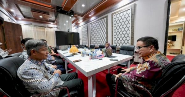 Sekda Sulsel Terima Kunjungan Kepala BPKP Sulsel yang Baru Jelang Pengukuhan oleh Gubernur