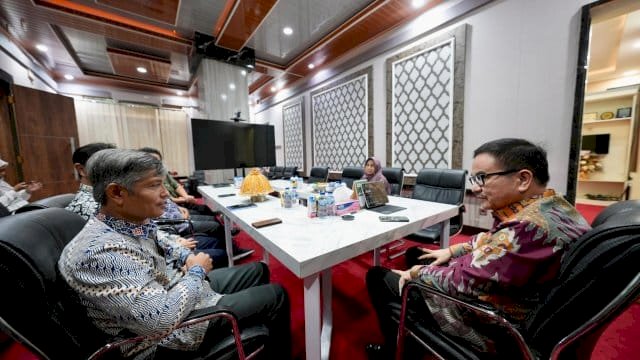Sekda Sulsel Terima Kunjungan Kepala BPKP Sulsel yang Baru Jelang Pengukuhan oleh Gubernur