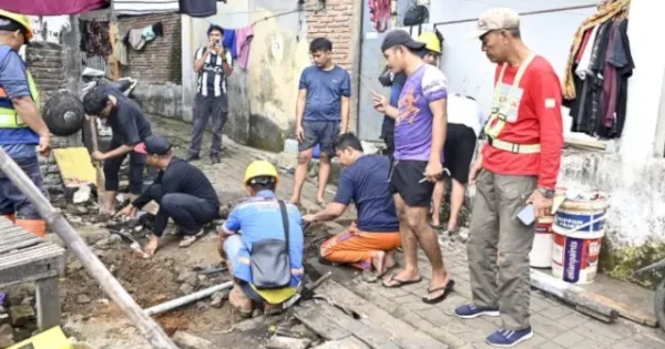 PDAM Makassar Genjot Program Sambungan Air Gratis untuk Warga Berpenghasilan Rendah