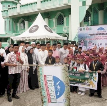 Pawai 1 Muharram, Bupati Sidrap Serukan Penguatan Nilai Keislaman