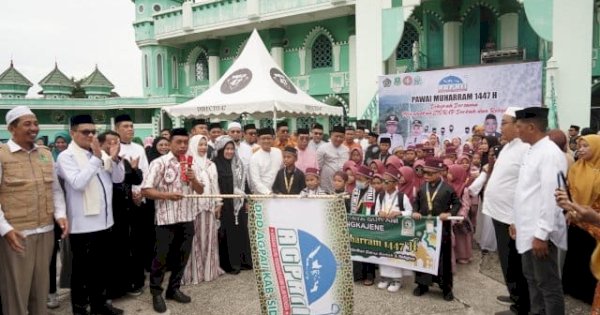 Pawai 1 Muharram, Bupati Sidrap Serukan Penguatan Nilai Keislaman