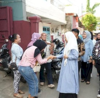 Melinda Aksa Tinjau Kelurahan Pannampu Jelang Penilaian Lomba Kelurahan Terpadu Tingkat Provinsi