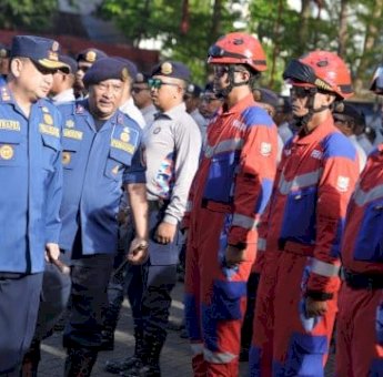 Pimpin Apel Pemadam Kebakaran, Munafri Sebut Damkarmat Punya Tugas Berat dan Mulia