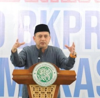Lantik DPD BKPRMI, Munafri Minta Perkuat Peran Masjid Bina Generasi Muda