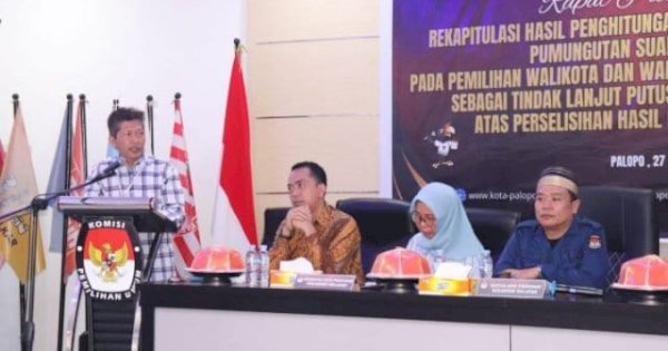 PSU Pilkada Palopo Berjalan Kondusif, Bawaslu Apresiasi Kerja Keras Penyelenggara