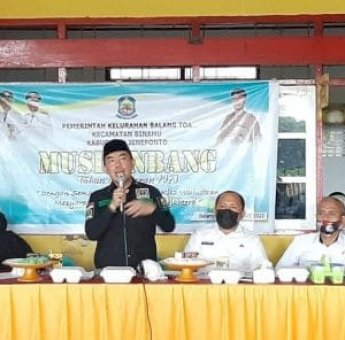 Hadiri Musrenbang, Ketua Komisi II DPRD Jeneponto Imam Taufiq Berkomitmen Kawal Aspirasi Masyarakat