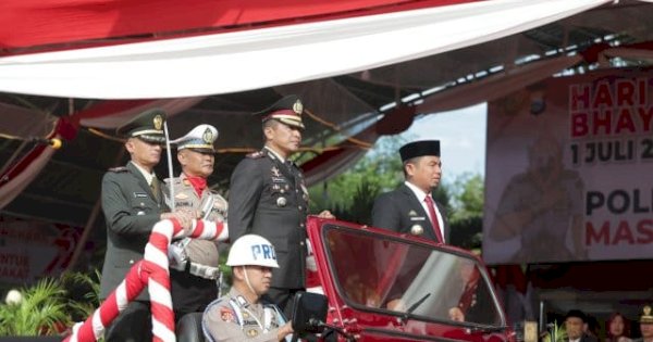 HUT Bayangkara ke-79: Tasming Hamid Puji Dedikasi Polres Parepare dalam Menjaga Keamanan Kota
