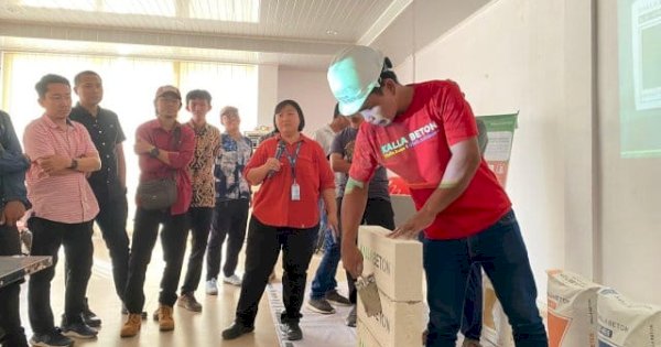 Kalla Beton Kenalkan Mortar Instan dalam Constructor’s Lab Citraland Celebes