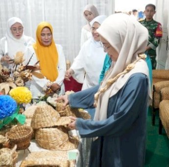 Melinda Aksa Apresiasi UMKM Kerajinan Eceng Gondok di Sambung Jawa: Inovasi Lokal Ramah Lingkungan yang Harus Didukung
