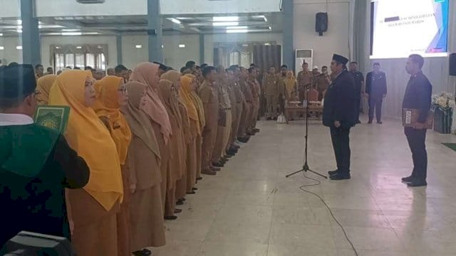 Bupati Chaidir Syam Rombak Struktur Kepemimpinan Dunia Pendidikan Maros