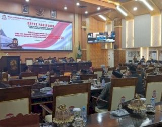 Ketua DPRD Makassar Supratman Geram Pimpinan OPD Tak Hadiri Rapat Paripurna