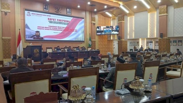 Ketua DPRD Makassar Supratman Geram Pimpinan OPD Tak Hadiri Rapat Paripurna