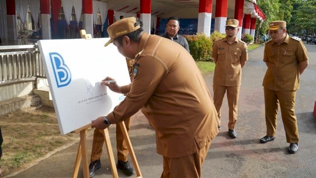 Bapenda Maros Luncurkan Logo Baru