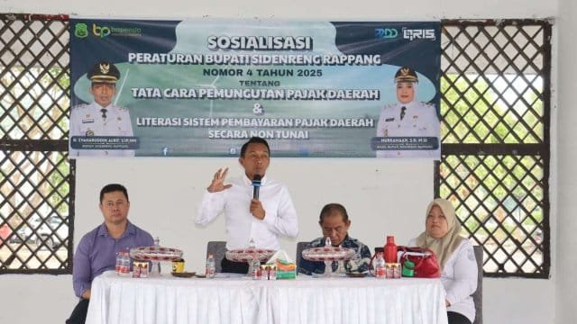 Bupati Sidrap Syaharuddin: Wajib Pajak Harus Didekati dengan Baik