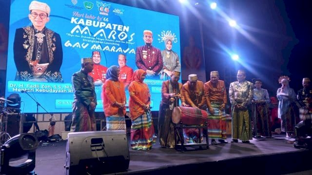 Menbud Fadli Apresiasi Festival Budaya Gau Maraja Maros