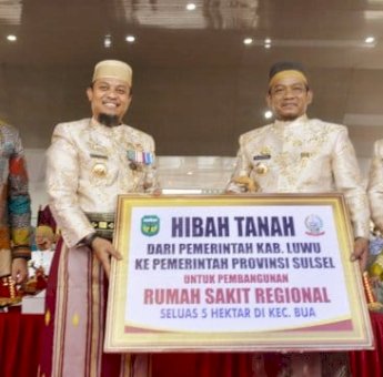 RS Regional di Luwu Dianggarkan Rp250 Miliar, Gubernur Sulsel: Pembangunan Fisik Dimulai Tahun Ini