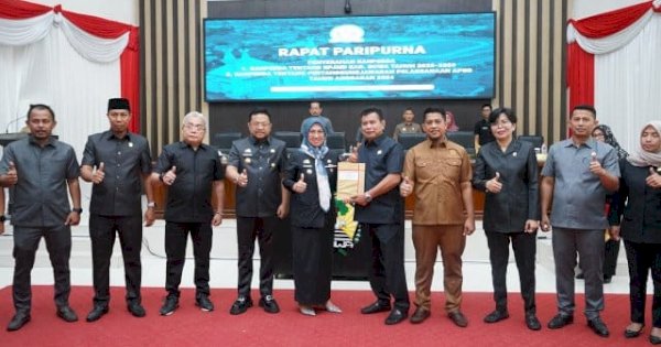 DPRD Gowa Terima Ranperda Pertanggungjawaban APBD 2024 dan RPJMD 2025–2029