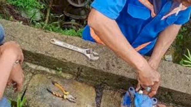 Ada Pemeliharaan Gardu Listrik, Suplai Air PDAM Makassar Terganggu-Pelanggan Disarankan Tampung Air