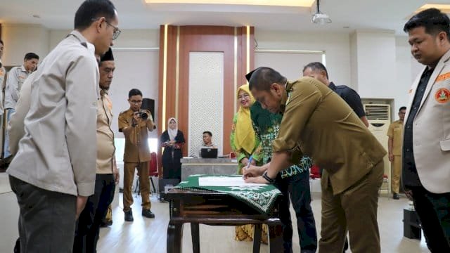 PDPM Lutim Resmi Dikukuhkan, Bupati Ibas Harap Bisa Bersinergi dengan Pemda