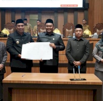 Bupati Maros Chaidir Syam Paparkan Visi Pembangunan 2025&ndash;2029 di Rapat Paripurna DPRD
