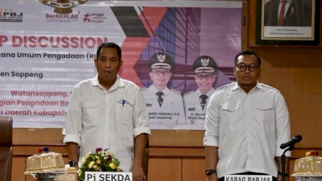 PJ Sekda Soppeng Instruksikan Peran Aktif Seluruh Perangkat Daerah Pengelolaan RUP TA 2025