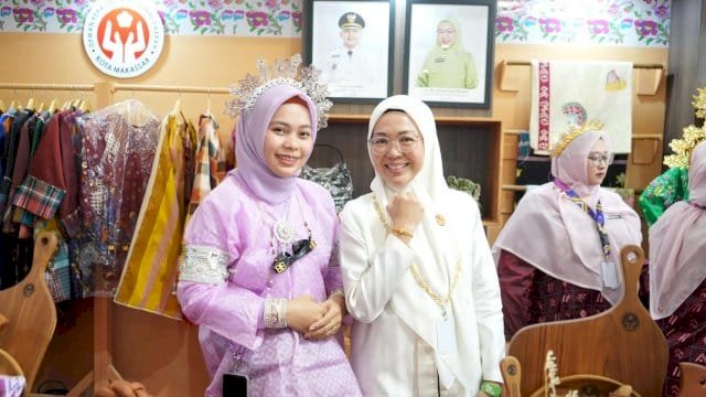 Dekranasda Makassar Hadir di Puncak HUT ke-45 Dekranas: Melinda Aksa Dorong Perajin Naik Kelas dan Perluas Pasar